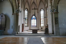 Räumung des Restinventars und der Kirchenbänke aus der Kirche (Foto: Karl-Franz Thiede)